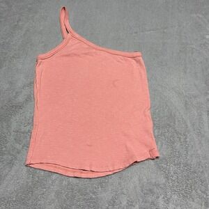 We The Free Top Womens Medium One Shoulder Tank Top Cotton Basic Essential Beach